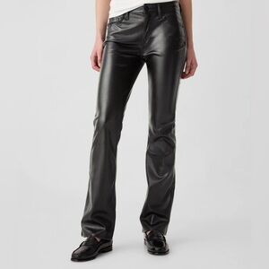 EUC Vegan Leather Gap Pants
